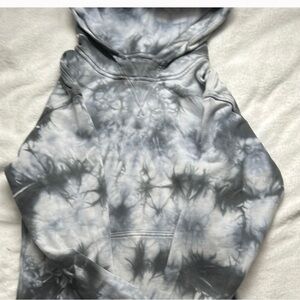 Lululemon Gray Tie-Dye Hoodie
